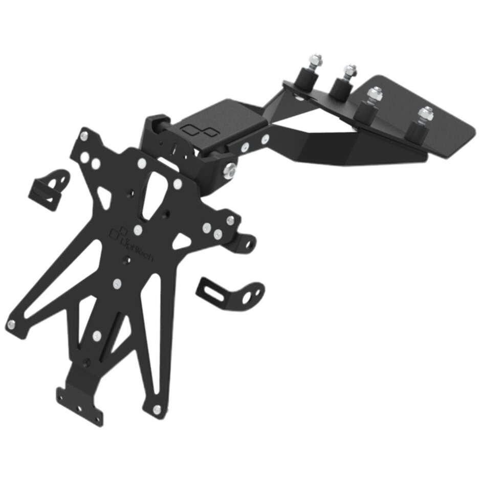 Support de plaque d'immatriculation réglable Lightech spécifique pour KTM Duke 125/390 (2024-) - (Pour les pays FRANCE et SUISSE)