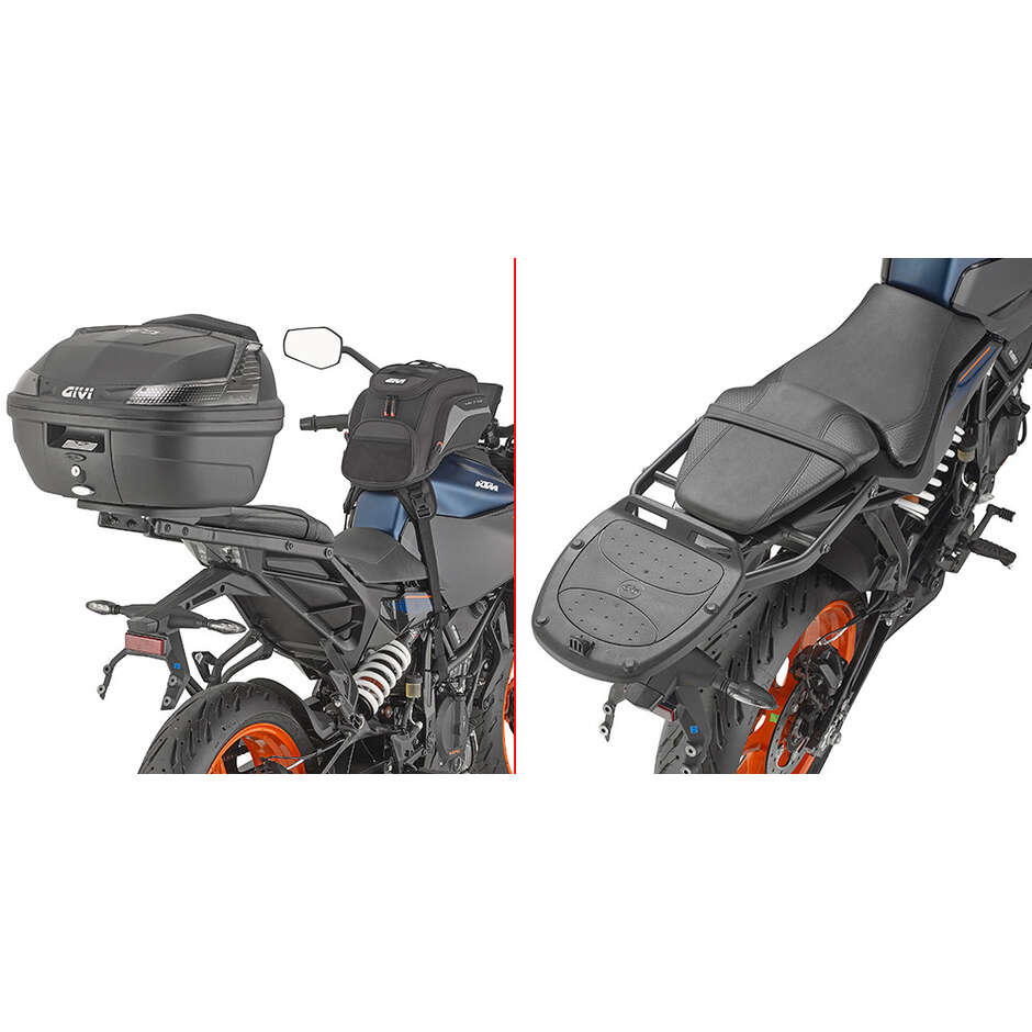 Support de top case arrière Givi SR7720 Monolock pour KTM 125 Duke (25 > 26) / 390 Duke (25 > 26)