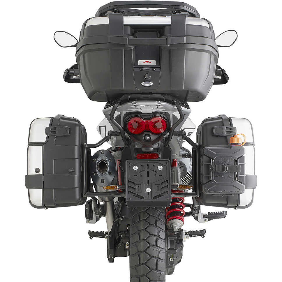 Coussin Dossier Latéral Moto Rfeeuubft Pour Moto Guzzi V85 Travel / V85TT - Confort Passager Boosté !