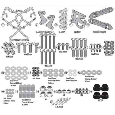 Givi 308a Pare-brise Compatible Avec Honda Vision 110 2021 2022 Mototopgun