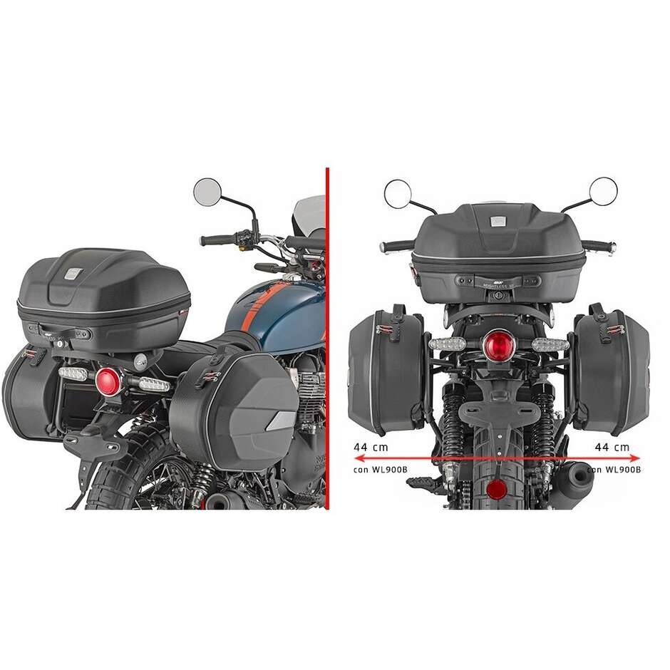 Support de valise latérale Givi plo9063mk pour Royal Enfield Bear 650 à partir de 2025