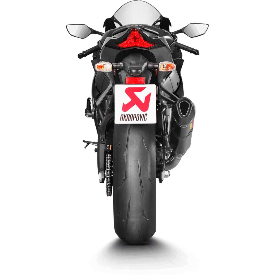 Support d'échappement Akrapovic P-MBK10E2 spécifique pour KAWASAKI ZX-10R Ninja (16-20) ; ZX-10RR Ninja (17-19); ZX-10R Ninja SE (18-20)