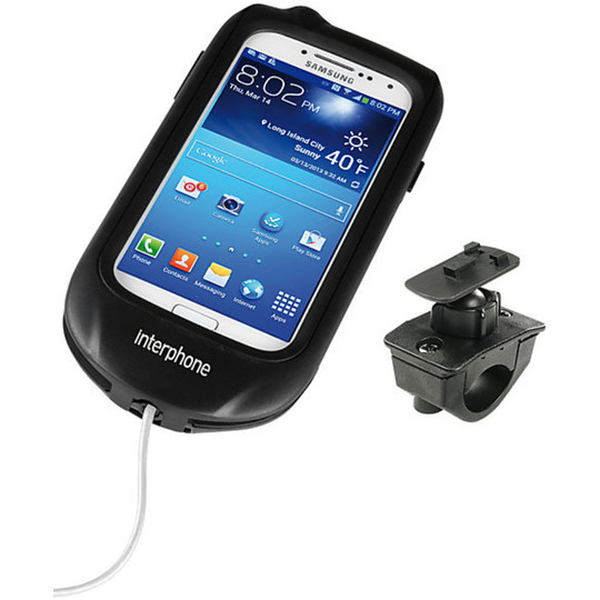 Support Galaxy S4 pour motos et vélos Cellular Line Waterproof