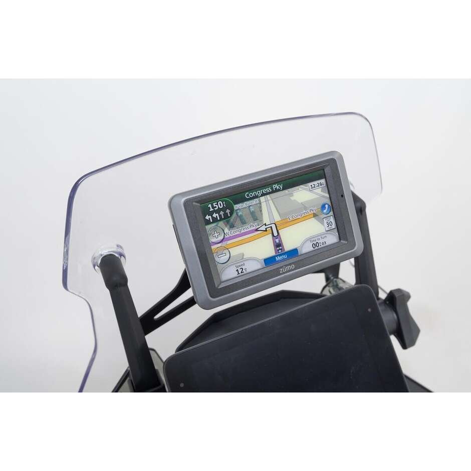 Support GPS moto noir / noir Sw-Motech GPS.10.032.10000/B pour CFMoto 800MT (21-)