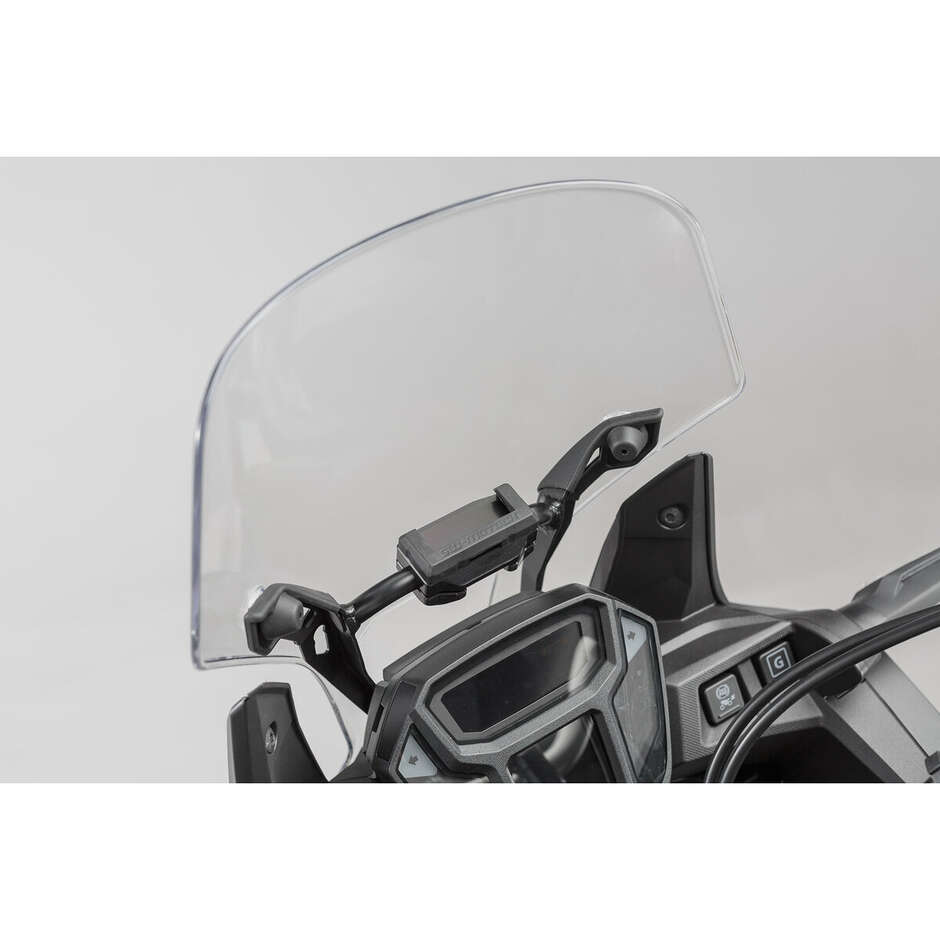 Support GPS pour tube de diamètre 10/12 mm SW-Motech GPS.00.646.10500/B Noir