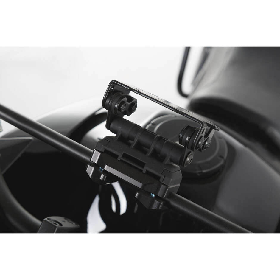 Support GPS pour tube de diamètre 10/12 mm SW-Motech GPS.00.646.10500/B Noir