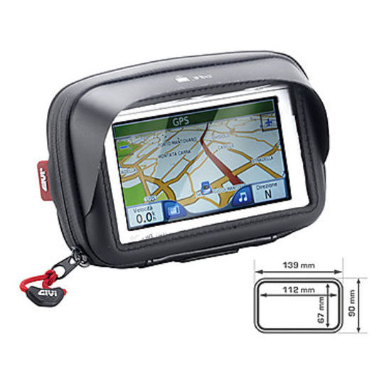 Support GPS / Smartphone pour Moto Givi Universal pour appareils 4,5 ''