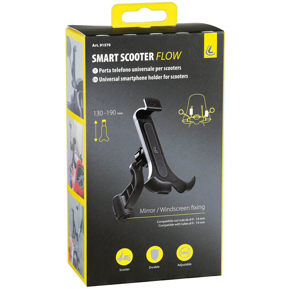 Support pour smartphone Smart Scooter Flow Lampa