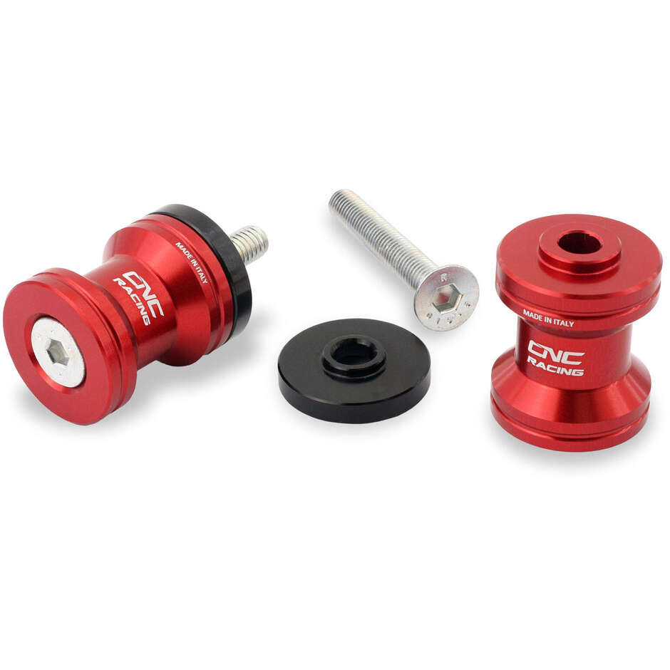 Supporti cavalletto M6 CNC Racing SC196 Rosso