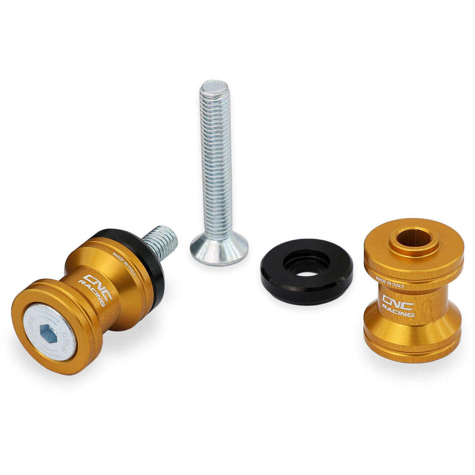 Supporti cavalletto M8 CNC Racing SC197 Oro