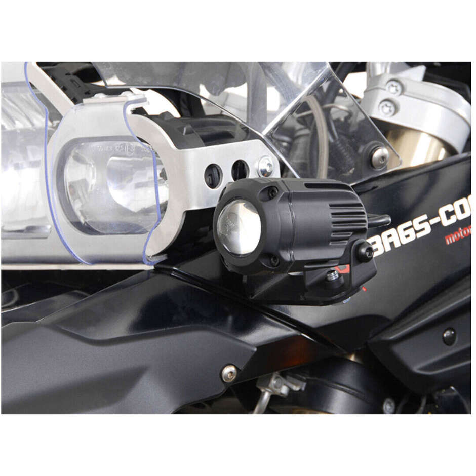 Supporto Per Faretti Nero Sw-Motech NSW.07.004.10000/B Per BMW F 800 GS (08-12) / F 650 GS (07-11)