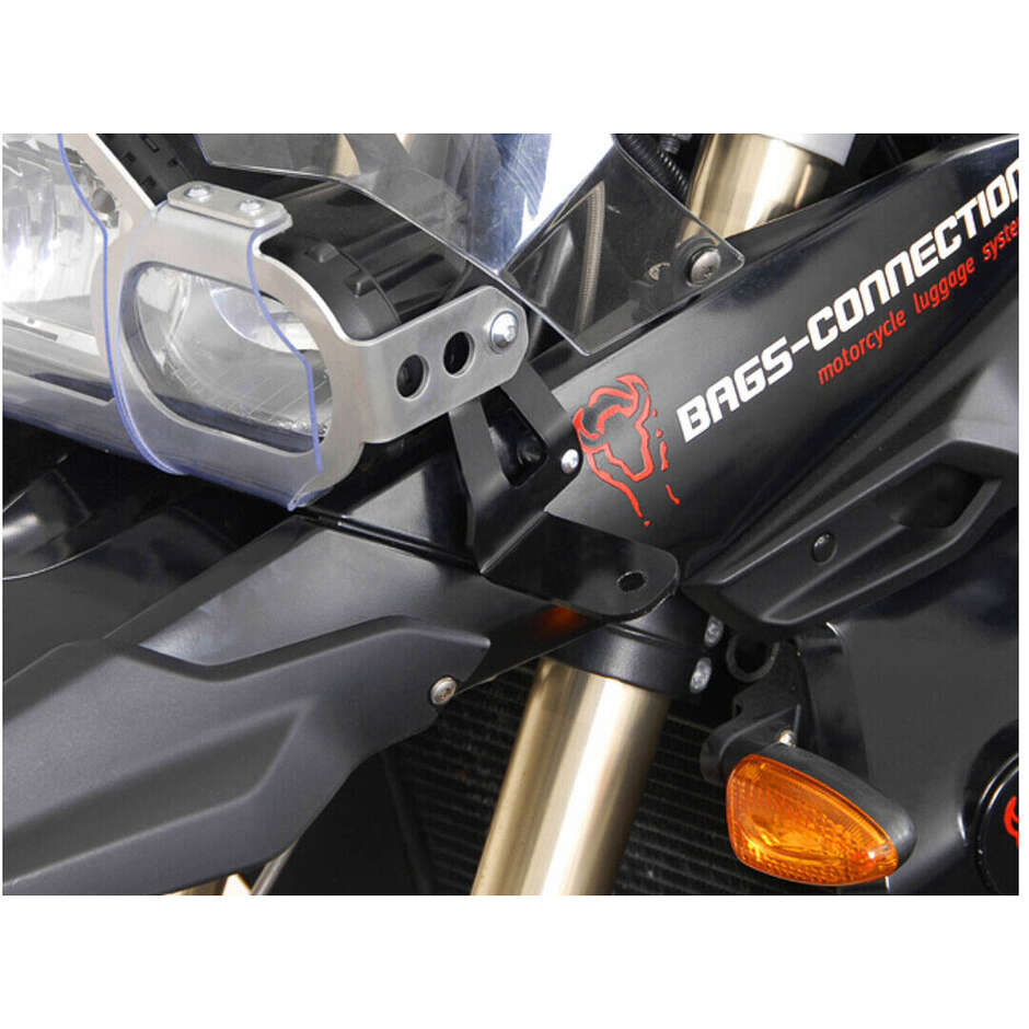 Supporto Per Faretti Nero Sw-Motech NSW.07.004.10000/B Per BMW F 800 GS (08-12) / F 650 GS (07-11)