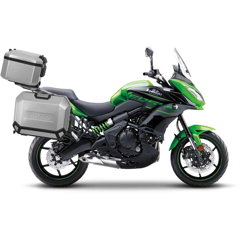 Supports de valises latérales Shad 4p System spécifiques pour Kawasaki VERSYS 650 (2015-23)