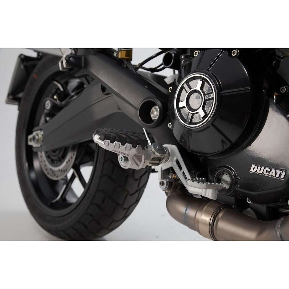 Sw-Motech Adjustable Footrest Kit FRS.22.112.10002 Ducati / Benelli TRK 502 X (2018-) Models
