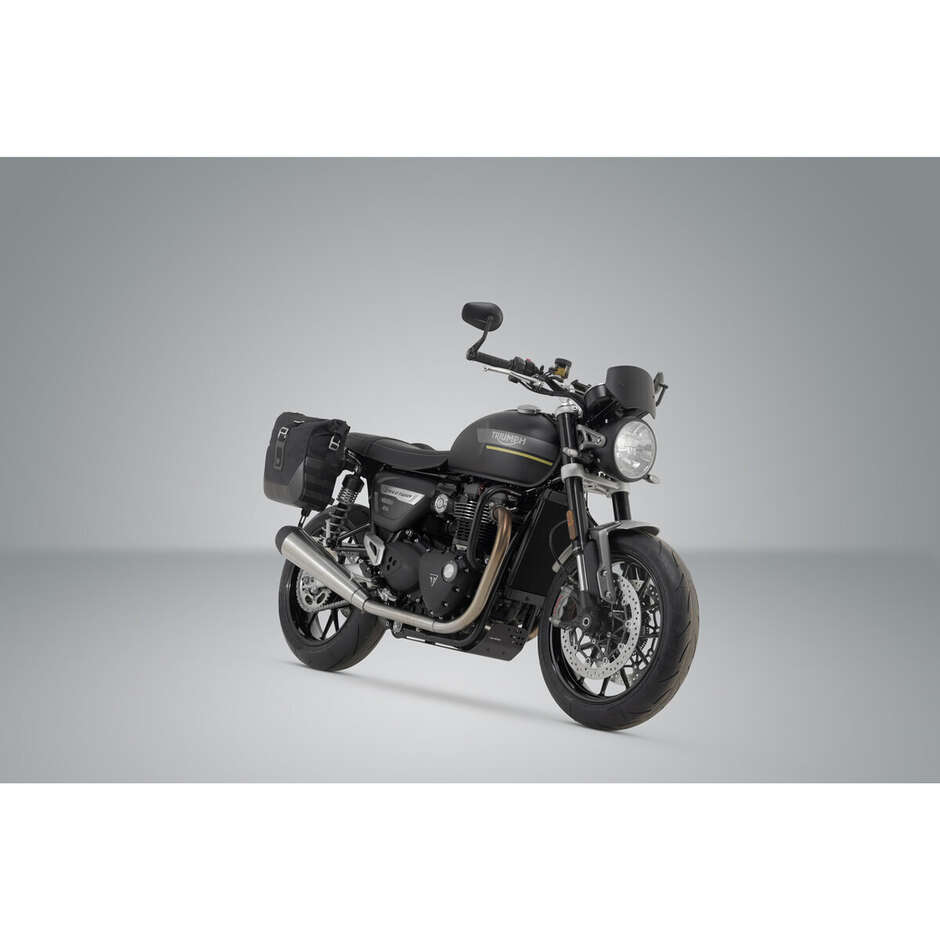 Sw-Motech BC.HTA.11.928.20000 Complete Set with Legend Gear LC1/LC2 Bags + SLC Racks for TRIUMPH Speed Twin1200 ABS (19-24)