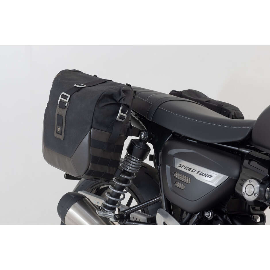 Sw-Motech BC.HTA.11.928.20000 Complete Set with Legend Gear LC1/LC2 Bags + SLC Racks for TRIUMPH Speed Twin1200 ABS (19-24)