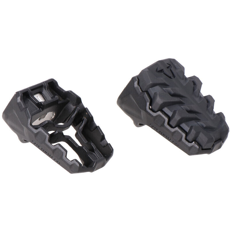 Sw-Motech FRS.11.112.10001/B Adjustable Footrest Kit Evo Black For Triumph Tiger 1050, BMW models
