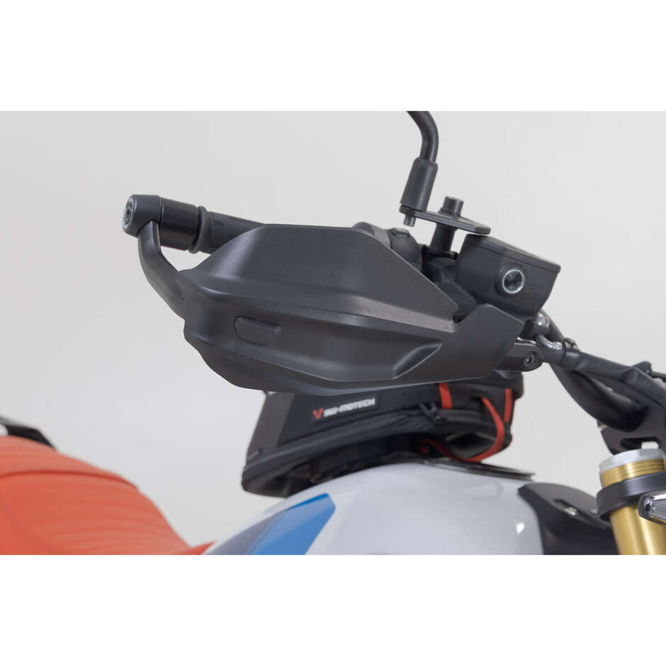 Sw-Motech HDG.00.220.33400/B Adventure Handguard Kit Black For BMW R nineT Models (16-), R 12 Models