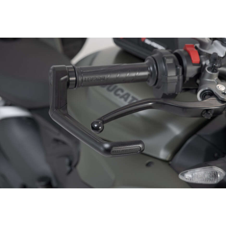 Sw-Motech LVG.22.999.10001/B Lever Guard Right and Left Side for DUCATI STREETFIGHTER V2 / TRIUMPH DAYTONA