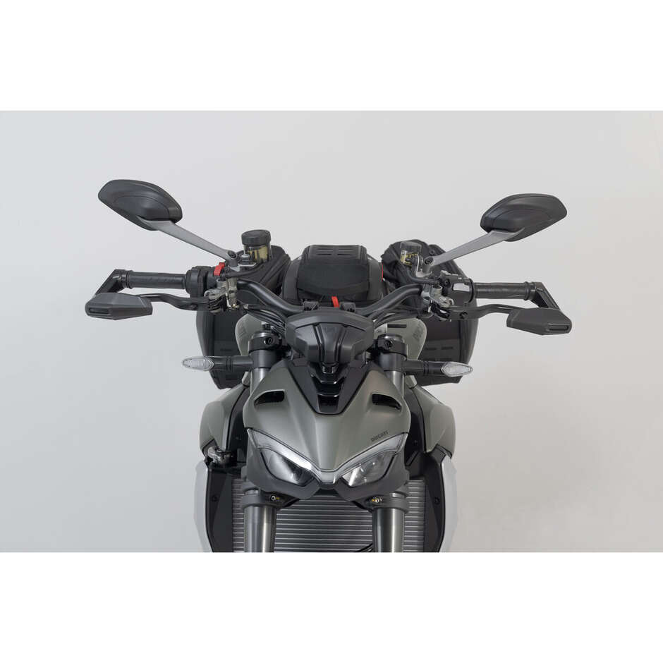 Sw-Motech LVG.22.999.11001/B Lever Guard with Wind Deflector for DUCATI STREETFIGHTER V2 / TRIUMPH DAYTONA