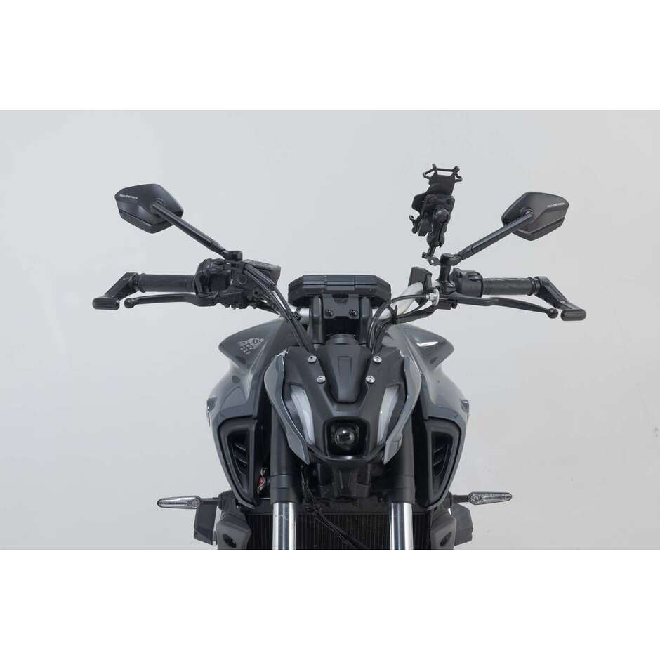Sw-Motech MIR.00.850.10401 Motorcycle Mirrors Set Sport Short M10x25 Thin Thread