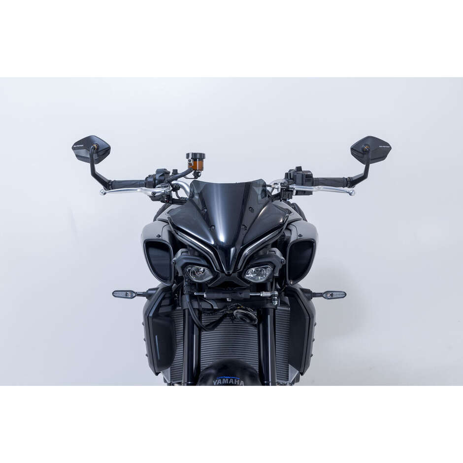 Sw-Motech MIR.06.861.10000 Bar End Mirrors For YAMAHA MT-07 (16-24); MT-09 (16-20); MT-10 (16-24)