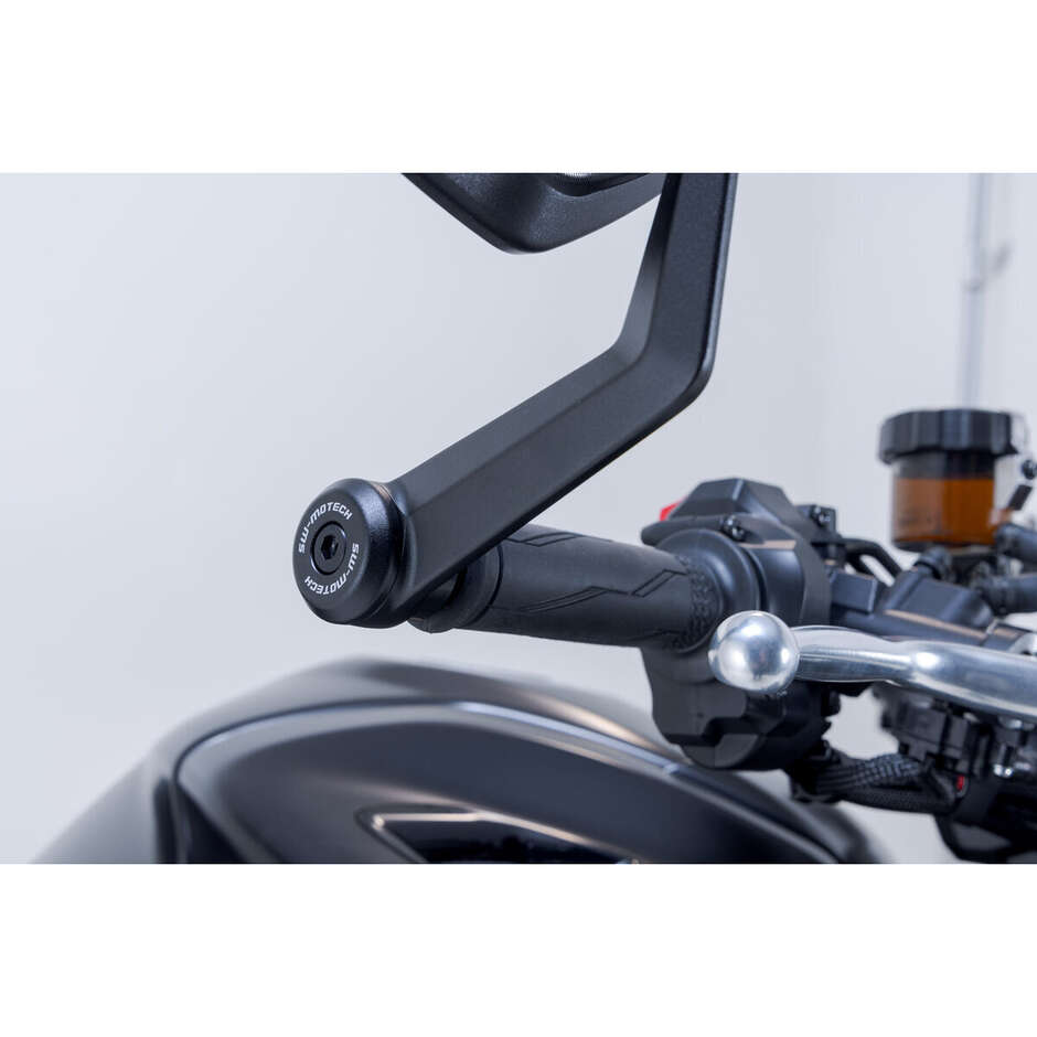 Sw-Motech MIR.06.861.10000 Bar End Mirrors For YAMAHA MT-07 (16-24); MT-09 (16-20); MT-10 (16-24)