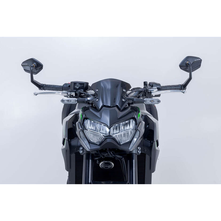 Sw-Motech MIR.08.868.10000 Bar End Mirrors for KAWASAKI Z900 (17-24); ZX-10 R/RR 1000 (19-25); Z400 (22-25); Eliminator500 (24); Z500 (24-25)