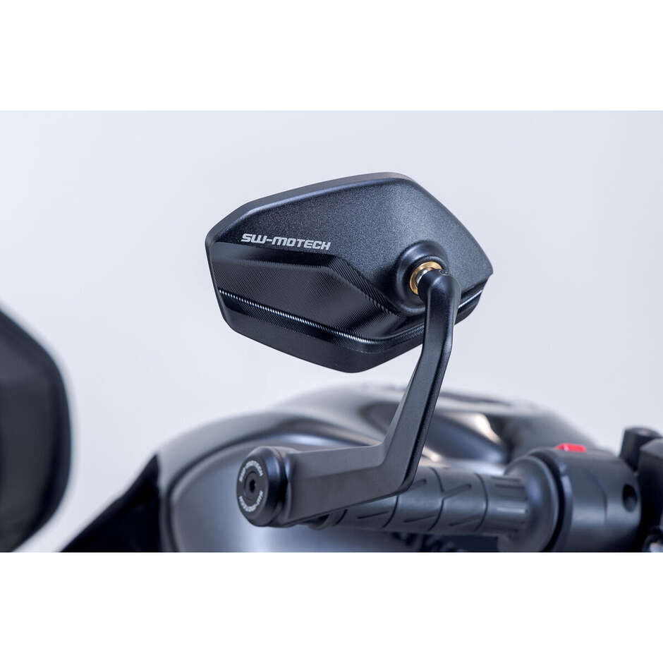 Sw-Motech MIR.08.868.10000 Bar End Mirrors for KAWASAKI Z900 (17-24); ZX-10 R/RR 1000 (19-25); Z400 (22-25); Eliminator500 (24); Z500 (24-25)