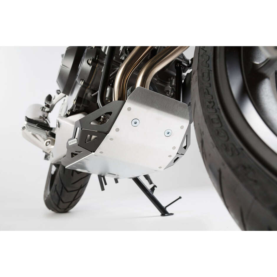 Sw-Motech MSS.01.381.10001/B Protection moteur moto noir argent Honda CB500X (13-18)