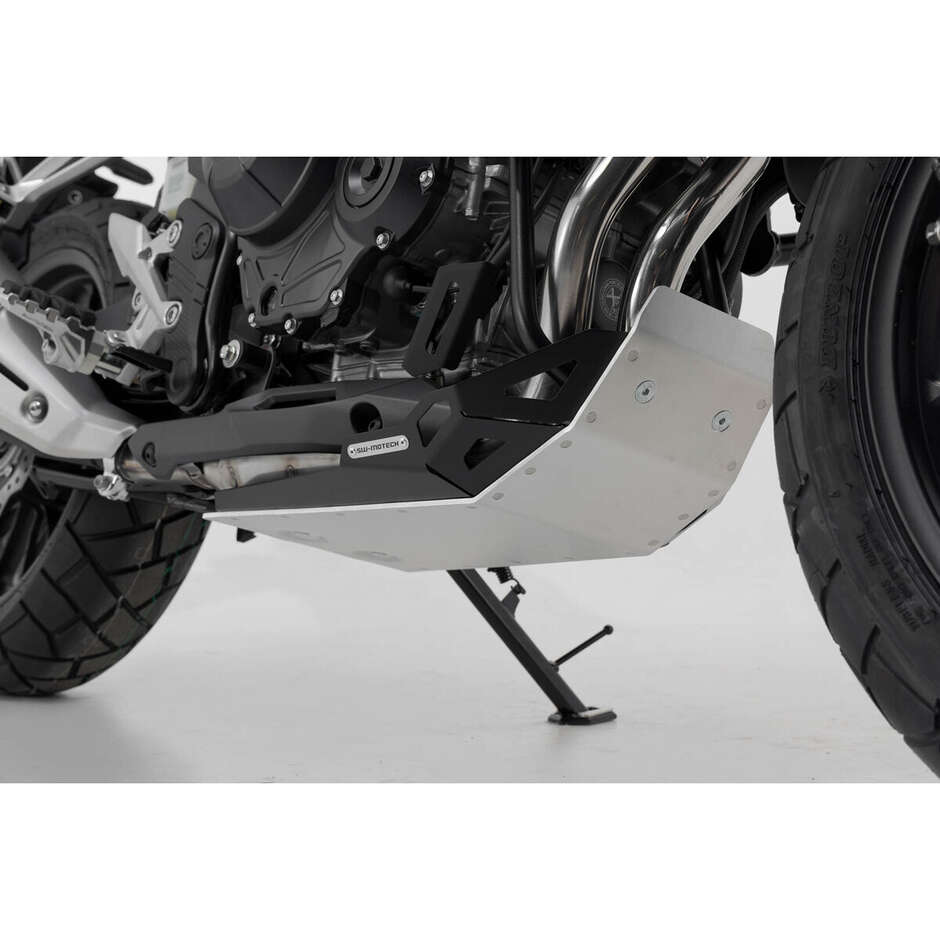 Sw-Motech MSS.01.919.10000 Protection moteur moto noir argent Honda CB500X (18-)