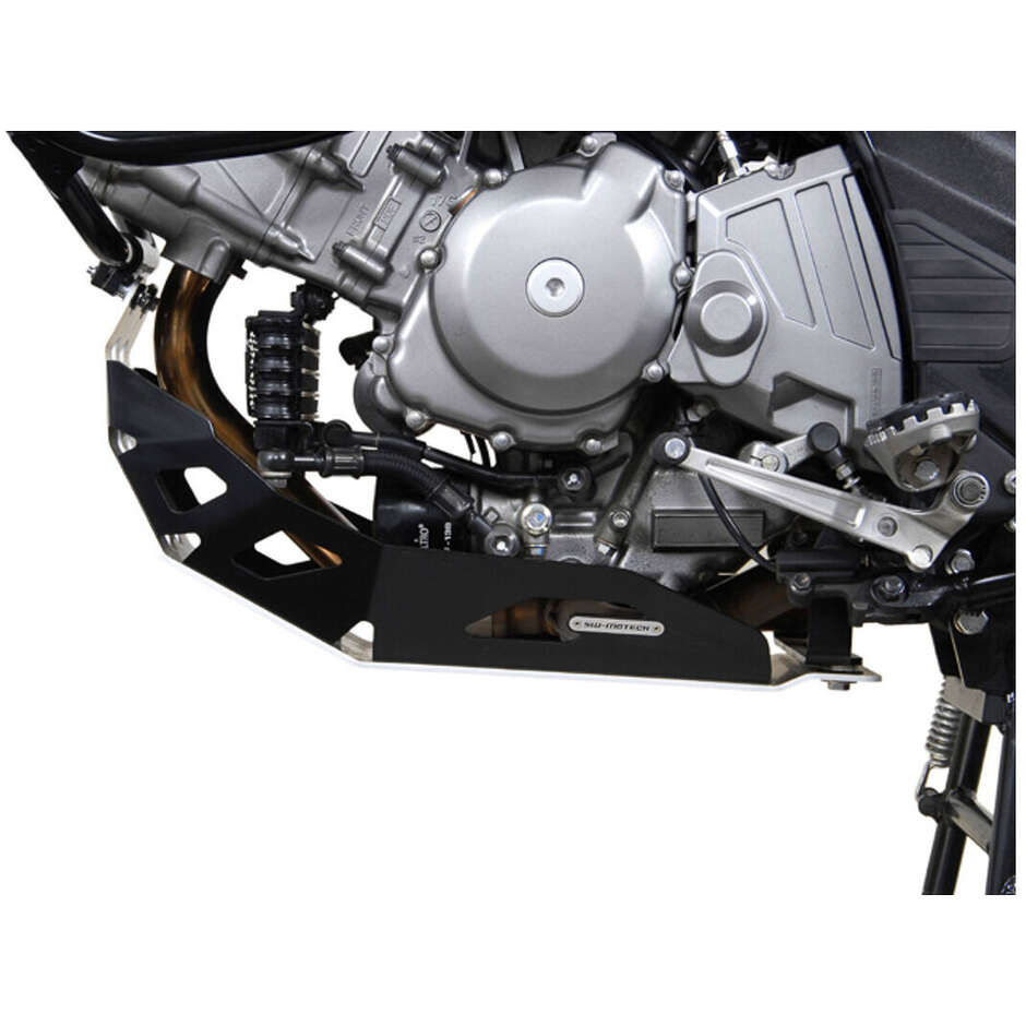 Sw-Motech MSS.05.296.10001/B Protection moteur moto noir argent Suzuki DL 650 V-Strom (04-10)