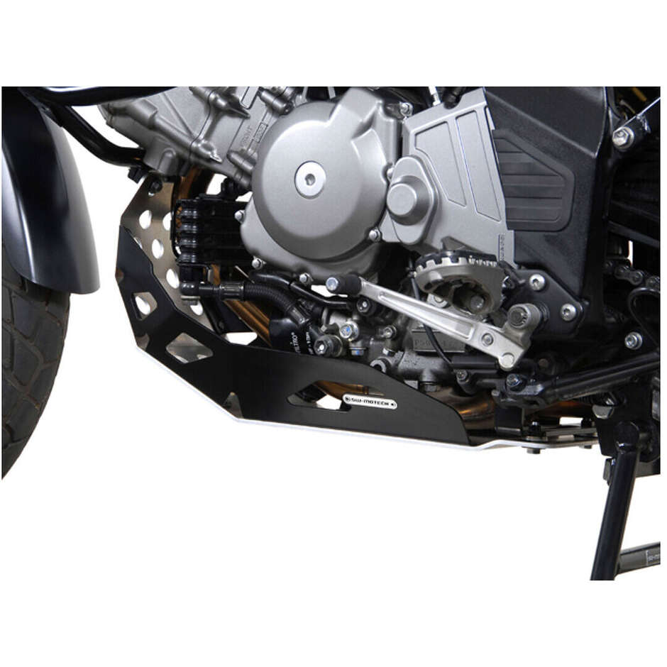 Sw-Motech MSS.05.296.10001/B Protection moteur moto noir argent Suzuki DL 650 V-Strom (04-10)