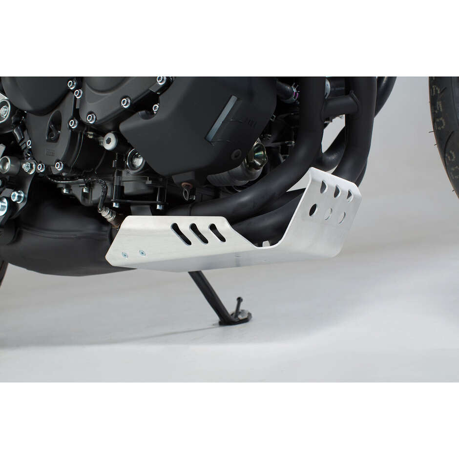 Sw-Motech MSS.06.599.10000/S Protection moteur de moto argentée Yamaha MT09/Tracer XSR900