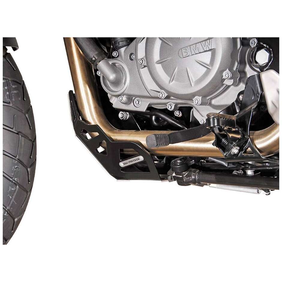 Sw-Motech MSS.07.777.10000/B Protection moteur moto noir argent BMW F650GS