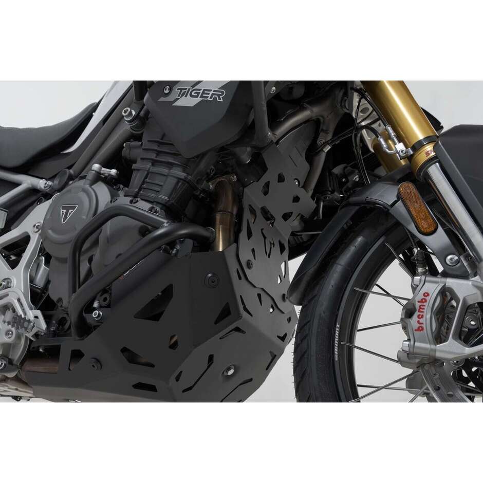 Sw-Motech MSS.11.905.10100/B Motorschutzverlängerung Schwarz für TRIUMPH Tiger1200 (22-25)