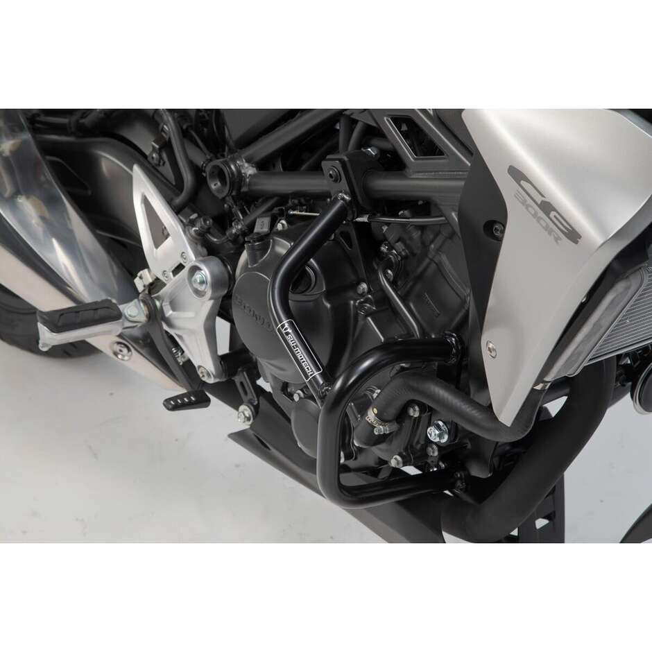Sw-Motech Protection Moteur Moto SBL.01.906.10000/B Noir Honda CB300R (18-)