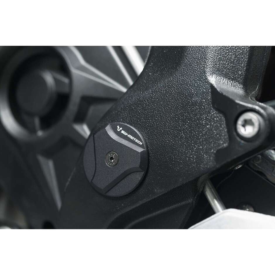 Sw-Motech RAD.07.592.10000/B Rahmenclip-Set Schwarz für BMW S 1000 XR (15-19)