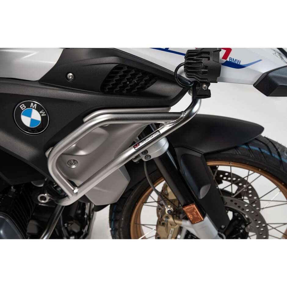 Sw-Motech SBL.07.870.10100 Steel Upper Crash Bar for BMW R1200GS (16-), R1250GS (18-)
