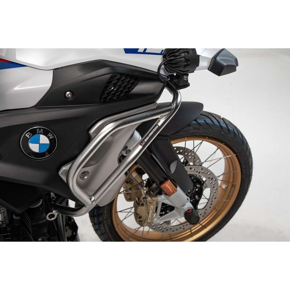 Sw-Motech SBL.07.870.10100 Steel Upper Crash Bar for BMW R1200GS (16-), R1250GS (18-)
