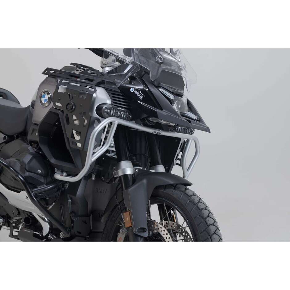 Sw-Motech SBL.07.976.10100 Silver Upper Engine Guard for Motorcycles, Fits OEM SBL