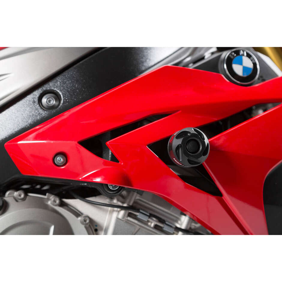 Sw-Motech STP.07.540.10002/B Black Frame Slider Kit for BMW S 1000 R (13-16)