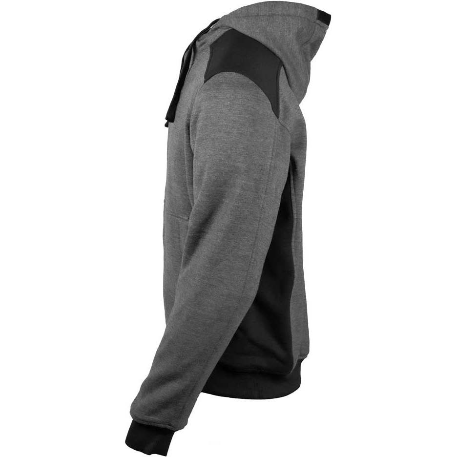 Sweat Moto Casual Gms GRIZZLY Anthracite Noir