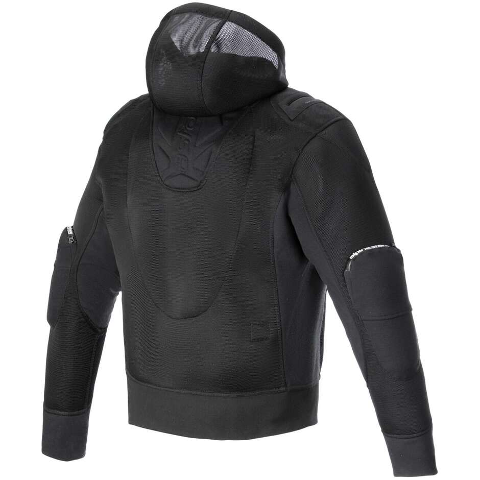 Sweat-shirt décontracté Alpinestars MOFLOW AIR TECH MAN Noir Noir