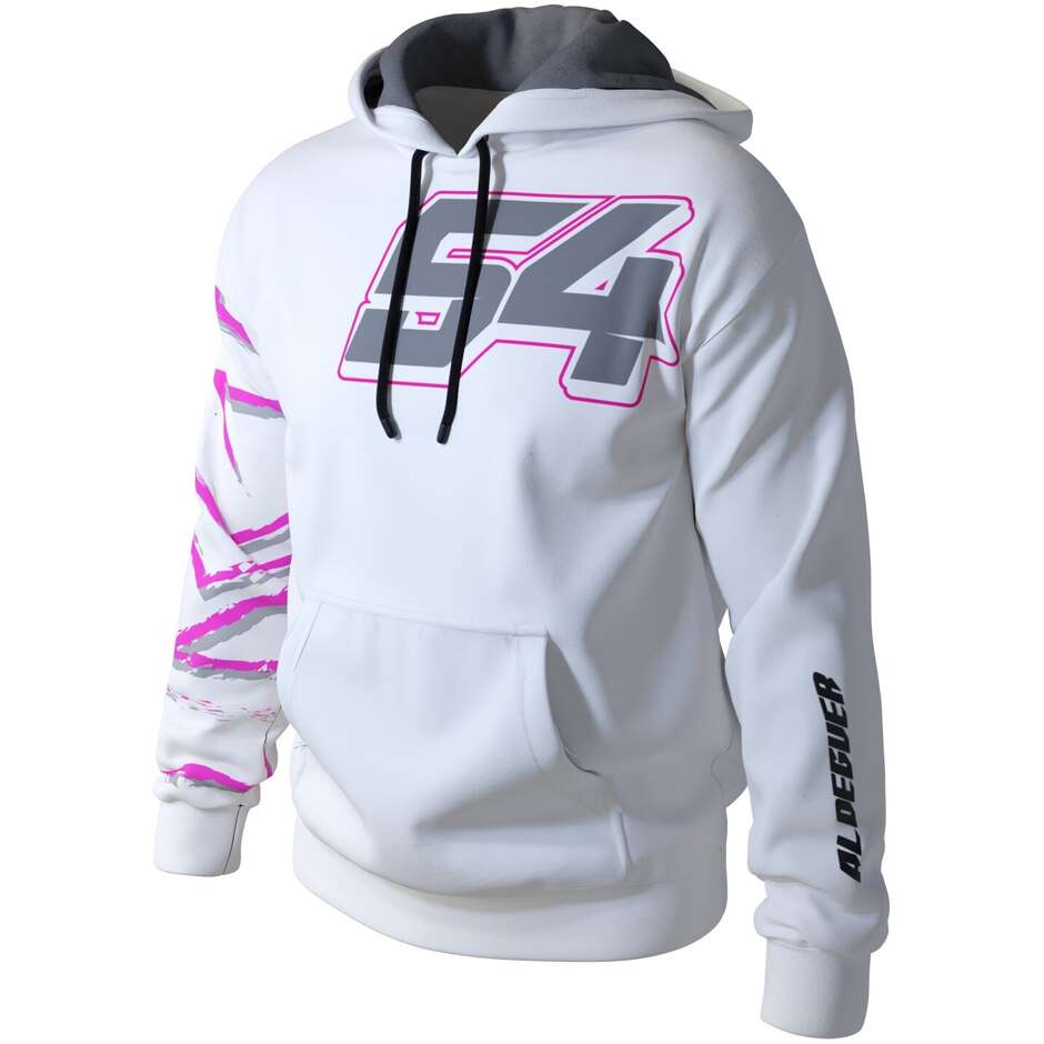 Sweat-shirt décontracté Ixon SW1 ADG 25 blanc