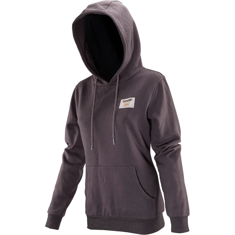 Sweat-shirt à capuche Leatt HOODIE CORE WOMEN gris pour femme