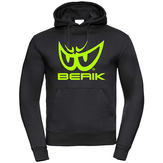 Sweat à capuche Berik 2.0 FC12 imprimé avec le logo acide d'origine noir
