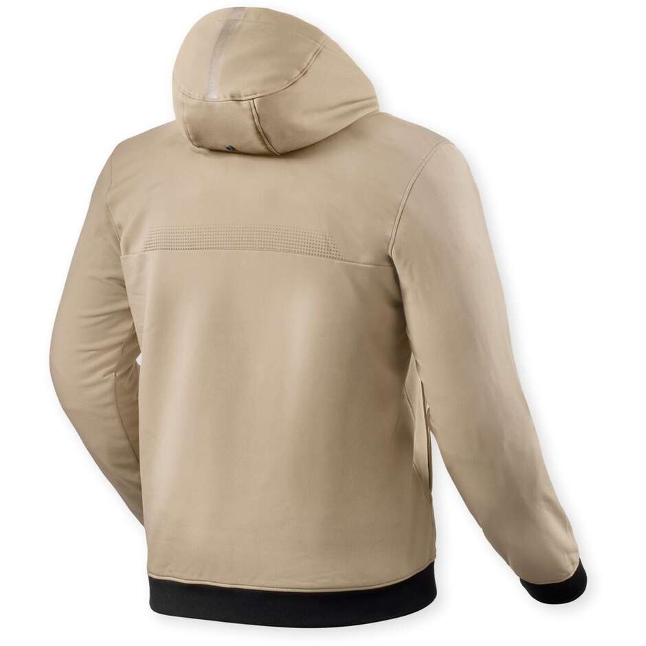 Sweat à capuche Rev'it Parabolica 2 beige