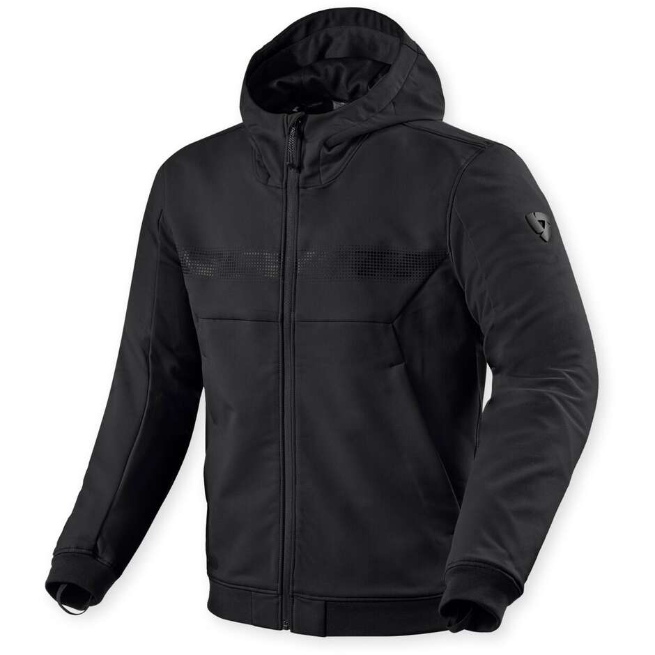 Sweat à capuche Rev'it Parabolica 2 Noir