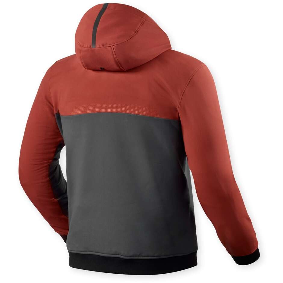 Sweat à capuche Rev'it Parabolica 2 Rouge